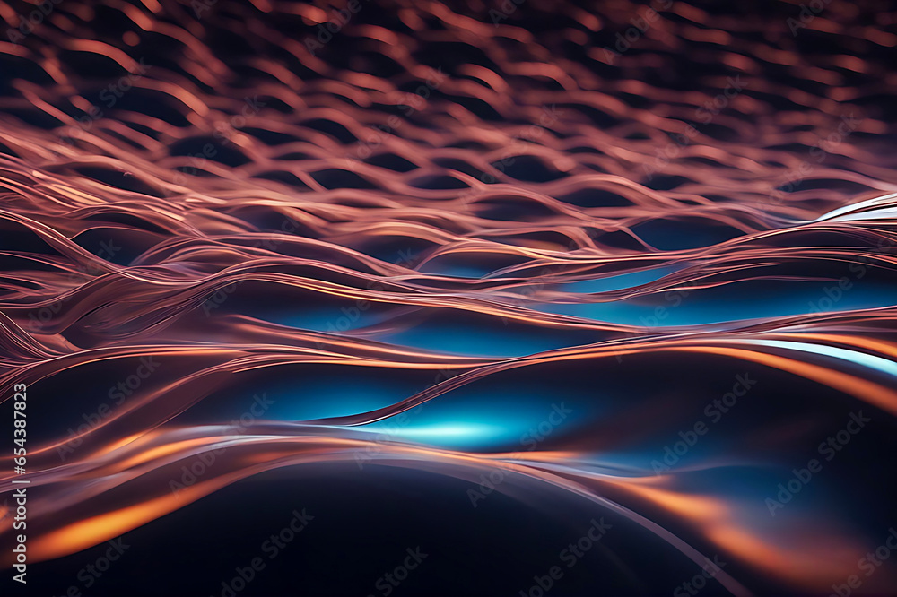 Poster 3d abstract abstract pattern backdrop shade of cool lighting dark contrast computer graphics generat