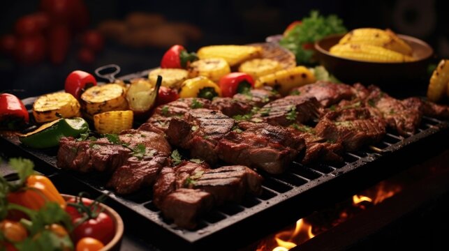Tantalize your taste buds with a sizzling parrillada mixta, a grilled meat platter featuring an array of succulent s, including tender beef, smoky sausages, and juicy chicken, all cooked