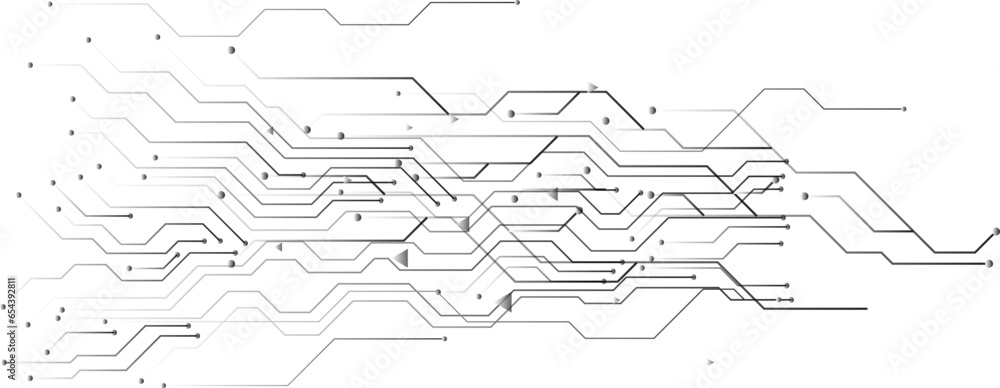 Poster abstract background with lines technology background