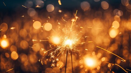 New Year's Eve Sparkles Sparkler