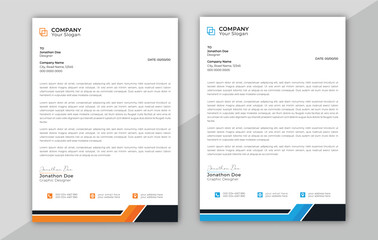 Modern Creative & Clean business style letterhead. Modern and minimalist Company business letterhead template.
Clean and professional corporate company business letterhead design. Letterhead design.