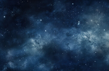 Fototapeta na wymiar space background realistic starry night cosmos
