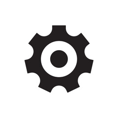 SINGLE GEAR GRAPHIC ICON