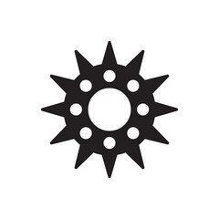 SINGLE GEAR GRAPHIC ICON