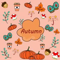 Golden Autumn A Vector Illustration