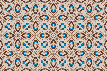 oriental pattern. classic background with Arabic ornaments. Pattern, background and wallpaper for your design. Textile ornament. Vector illustration.