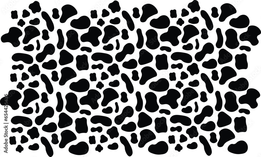 Poster seamless geometric pattern style vector. floral background. floral background of drawn lines vector.