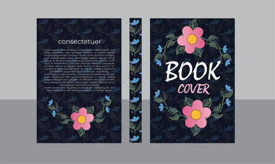 Book Cover  Design Template.