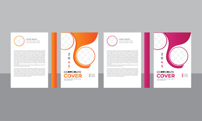 Book Cover  Design Template.