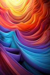 multicolored, rainbow texture. background with bright colors, glow and waves. ultraviolet, neon and glow