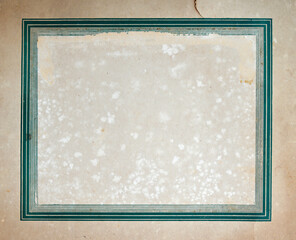 Fototapeta premium Old paper vintage background with frames