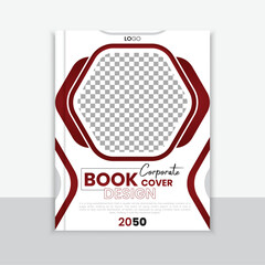Corporate company profile cover design and brochure, book cover design template