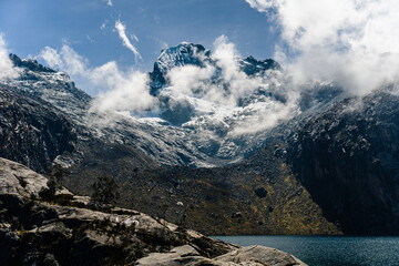 lake in the mountains