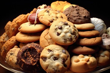 Various pictures of cookies