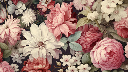 floral background, beautiful flowers, floral concept