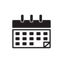 Calendar logo icon design vector illustration