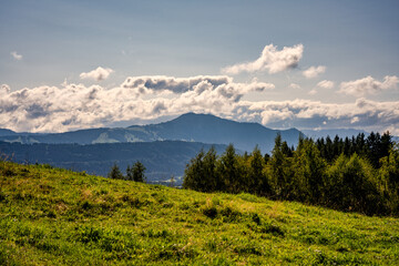 Allgäuer Alpen, Berglandschaft, Heimat, Tourismus, Wolken, Himmel, Berge