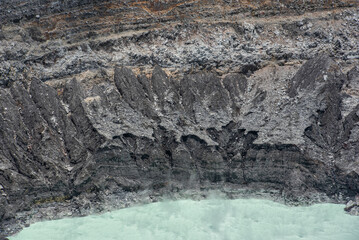 The life of the active Poas volcano that emanates sulfur