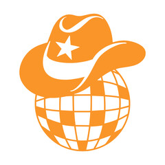 Disco Ball Cowgirl Hat