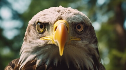 Obraz premium Wildlife Majestic eagle in the wild