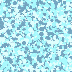 explosion of shiny green circles isolated on white background. Eps 10