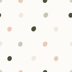 boho style dots set icon pattern