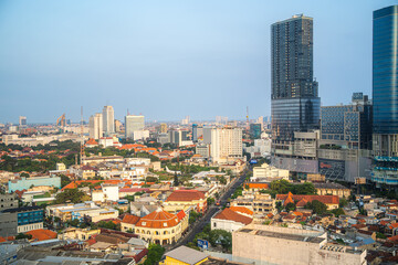 Fototapeta na wymiar Surabaya Landmarks, Indonesia