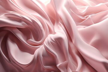 Abstract creative background of soft silky waves in pqstel colors