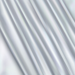Obraz premium Abstract wrinkled gray fabric. Textile sample.