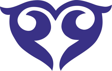 Ornament simple element -66, love, heart, sign, vector, symbol, icon, illustration, design, art, valentine, tattoo, silhouette, logo, sketch, concept, people, black, drawing