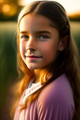 portrait of a beautiful girl