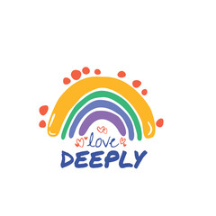 Abstract rainbow icon, colorful semicircle creative emblem. Dashes colored lines logo template. Concept of art logotype design for business, startup and nature. Slogan or quotes