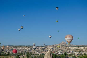 hot air balloon in Nevsehir Turkey