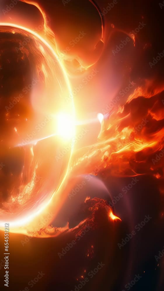 Poster beyond the earths protective boundary, the ceaseless solar wind fiercely clashes with the unseen par