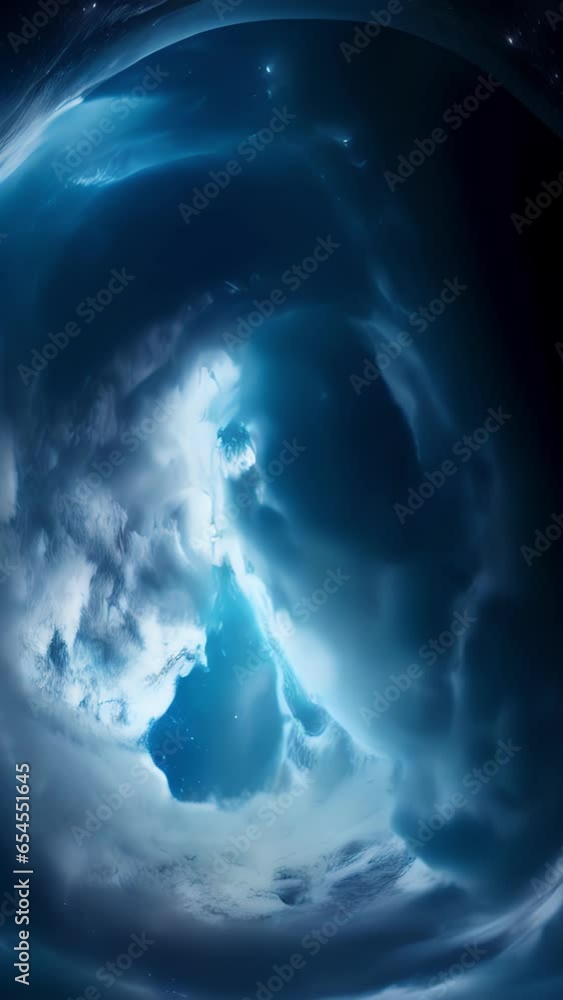 Poster a captivating glimpse into a cosmic metropolis, where an intricate web of galaxies converges to form