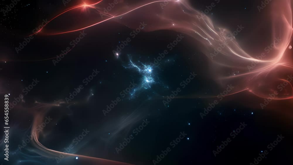 Poster a breathtaking view of the cosmic web unravels within this image, as celestial objects appear to be 
