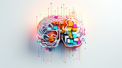 Minimalist Computer Brain Model