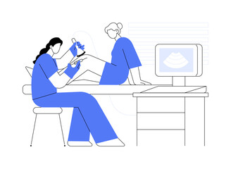 Rheumatoid arthritis treatment abstract concept vector illustration.