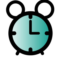 Emerald clock icon