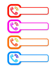 Obraz premium Call Now Button Icon