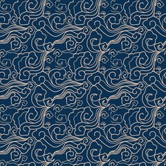 Japanese pattern oriental abstract background artwork