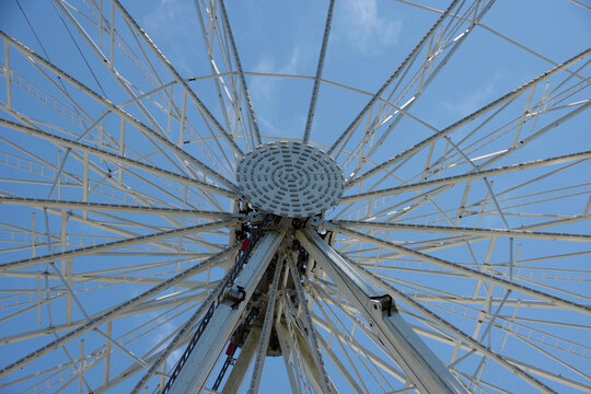 SkyStar Ferriswheel in the Golden Gate Park in San Francisco