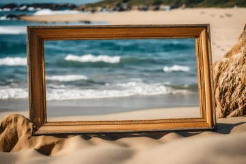 frame on the sea