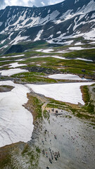 
Scenic Views Mountains Hiking Trail Running Trekking Alpine Adventure Tour du Mont Blanc UTMB Villages France Switzerland Italy Elevation Passes Chamonix Ultramarathon Epic Challenge Outdoor Drone