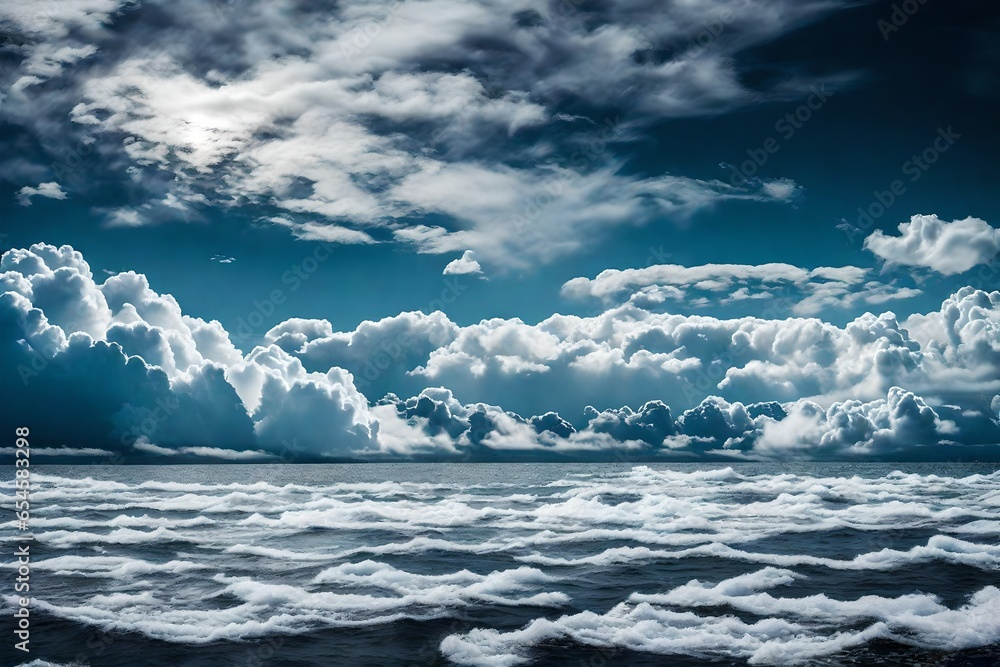 Poster when clouds are covering the sky i can't help thinking about what's behind a fading evening and feel
