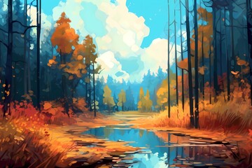 forest landscape