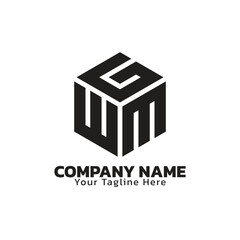 Modern Logo Design With Monogram Style