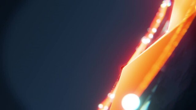 3d Render artwork visuals, fantastic animation Futurisc with lights. Concept dynamic and surreal VJ loop for music videos, night clubs, audiovisual show and performance, LED screens and projection map