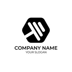 Fototapeta premium Fitness Gym Logo Modern and Simple 