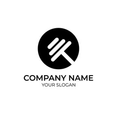 Fototapeta premium Fitness Gym Logo Modern and Simple 